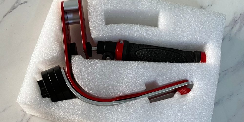 Smartphone Stabilizer For up to 7.4 oz Smartphones Large Left-Side Focus/Zoom Wheel Quick-Response "PhoneGo" Mode 300° Pan, 240° Tilt & Roll